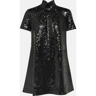 Staud Mini Ilana sequined minidress - black - S