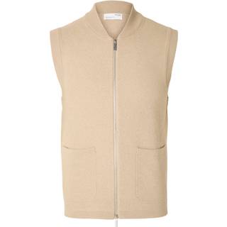 SLHREASON SL KNIT BOILED WOOL VEST
