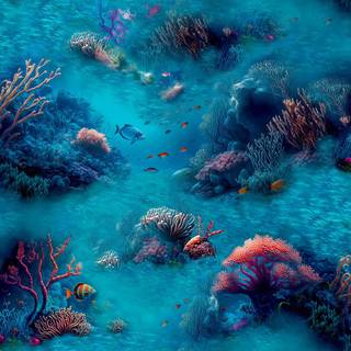 Arthouse Wallpaper Under The Sea 923808