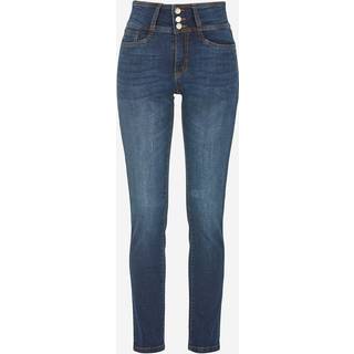 Smalle jeans med høj talje - tre længder Jennifer