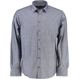 Knitted shirt l/s modern fit