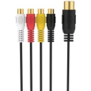 Sinox DIN - 4 RCA (hun) 0,2 m. til B&O