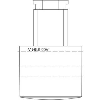 Electrolux kappe, køleelement 1, samling, COMPL MDR4 140056205010