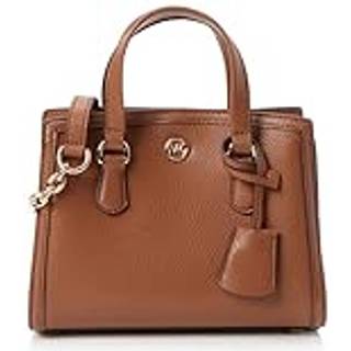 MK Chantal Extra-Small Pebbled Leather Messenger Bag - Brown - Michael Kors - ONE SIZE