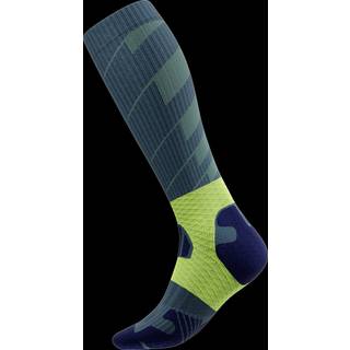 Bauerfeind Sports Women's Trail Run Compression Socks Løbesokker Damer størrelse 35-38 - M: 36-41 cm farve blå