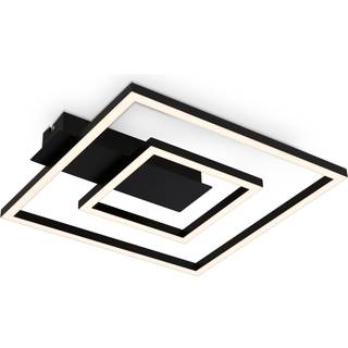 LED-loftlampe 3771 med 2 rammer, sort