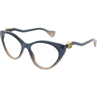 Gucci Kvinde GG1013O 002 Optiske stel Acetat Blå Cat Eye
