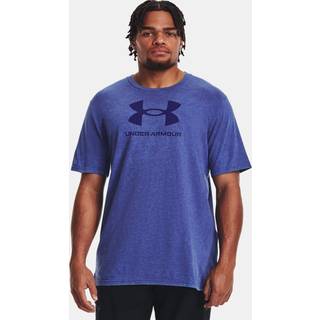 T-shirt Under Armour UA WASH TONAL SPORTSTYLE SS-BLU 1377283-469 Størrelse S