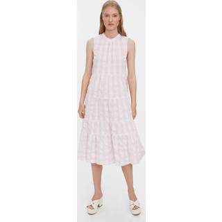 Sody Calf Highneck Kjole - Light Lilac - M - Vero Moda