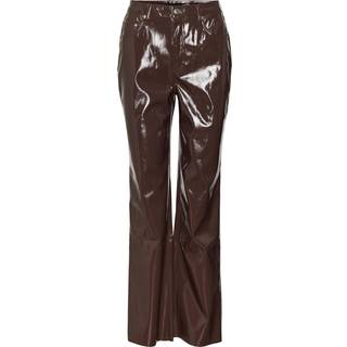 Kithy Loose Glossy Bukser - Coffee Bean - 25/32 - Vero Moda