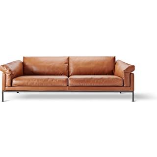 Eva Solo Furniture Crush Sofa Envy Leather Cognac 20320 3-Seater