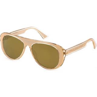 Lozza Kvinde SL4255V OCCH.SOLE LOZZA PHILOSOPHY 880G Solbriller Acetat Transparent Brun Pilot Normal Spejl