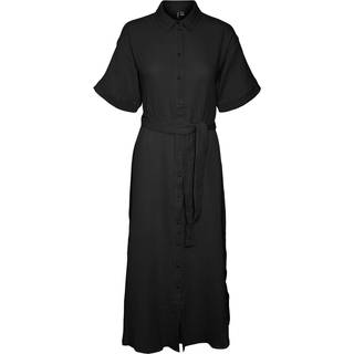 Natali Maxi Kjole - Sort - M - Vero Moda