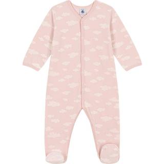 Petit Bateau Mønstret Sparkedragt Lyserød 12 Months  Lyserød  12 måneder  kvinde