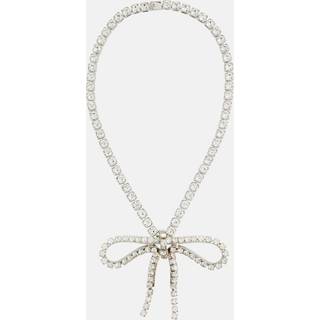 Balenciaga Archive Ribbon embellished necklace - silver - S