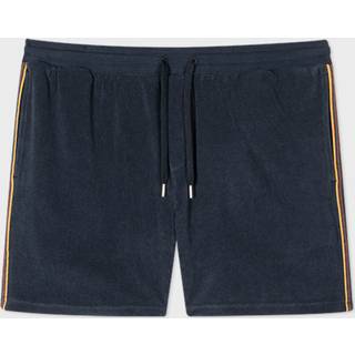 Paul Smith Towel Stripe Jersey Shorts Navy