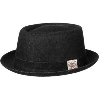 Stetson Men's Pork Pie Denim Black, M