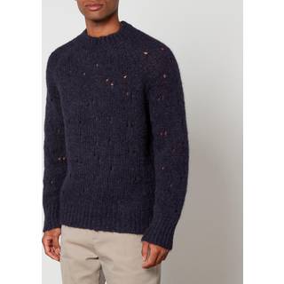 Our Legacy Needle Drop Raglan wool-blend sweater - blue - EU 48