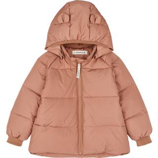 Liewood Baby Polle down jacket - pink - M 12