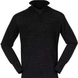 Bergans Men's Ulriken Light Merino Jumper Dark Shadow Grey, M