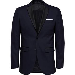 Selected Logan Shawl Tux Blazer Dark Sapphire