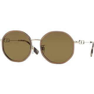 Burberry BE3127D Asian Fit 110973 57 Solbriller Kvinder Brun - Brown Gold - 57mm