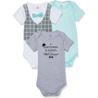 Lille skat unisex baby bomuld bodysuits godt kl?dt 9-12 m?neder