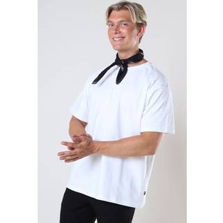 Solid Danton Box Fit Tee White