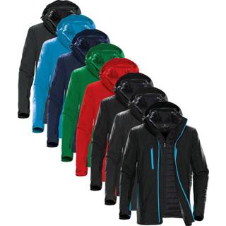 Stormtech SJ78 matrix system (h) / Jakke Sort/Blå XXL