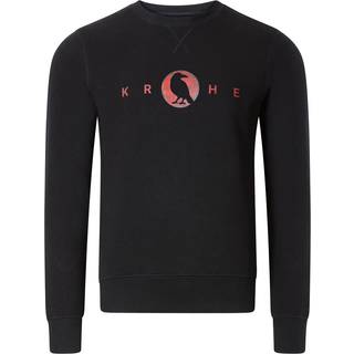 KRÄHE Iconic Sweatshirt Baumwolle (Herren), schwarz, M