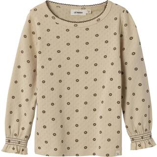 Lil Atelier Wood Ash Blomstret Top