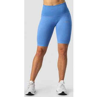 Ribbed Define Seamless Pocket Biker Shorts Pacific Blue