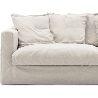 Decotique Betræk Til Le Grand Air 3-personers Sofa - Møbelbetræk Hør Creamy White - 11002347