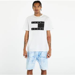 Tommy Hilfiger Spray flag t-shirt - Hvid - Str. S - Modish.dk