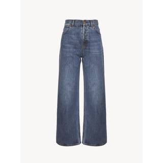 ChloÃ© High-rise wide-leg jeans - blue - 27