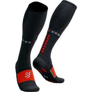 Compressport Full Socks Winter Run Kompressionssokker størrelse T1 - EU: 35-38 farve sort