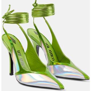 The Attico Venus leather pumps - multicoloured - EU 37.5