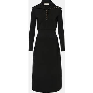 Tory Burch Polo sweater dress - black - S