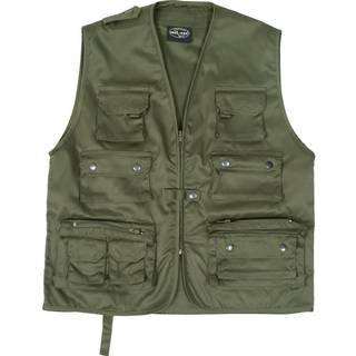 Mil-Tec Hunters Vest - Jagtvest Oliven - L