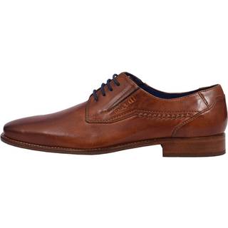 bugatti Herren Derby braun, cognac Glattleder