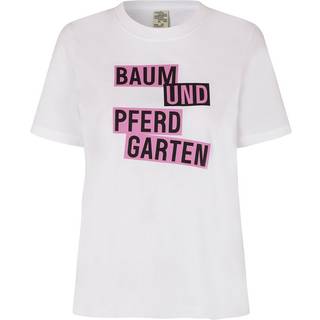 Jawo T-Shirt - Pink Cyclamen Baum - Baum und Pferdgarten - Hvid XS