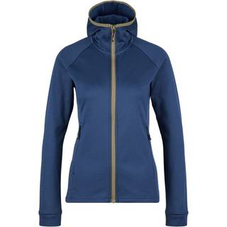 Stoic Women's AlsterbroSt. Stretch Fleece Hoody Fleecejakke Damer størrelse 38 farve blå