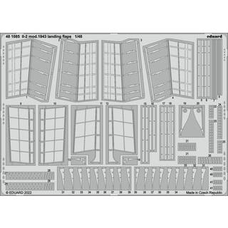 Il-2 mod. 1943 landing flaps 1/48