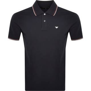 Emporio Armani Short Sleeved Polo T Shirt Navy