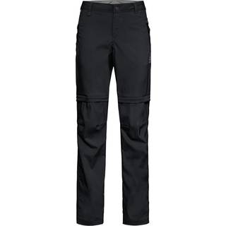 Odlo Women's Pants Zip-Off Wedgemount Zip off-bukser Damer størrelse 42 farve sort