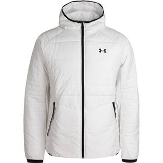 Jakke med hætte Under Armour UA STRM SESSION HBD JKT-WHT 1378494-112 Størrelse M