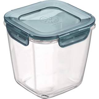 Glas opbevaringsboks - ovnfast & lufttæt - 12x12 cm - Høj