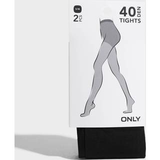 Asta 40 Denier 2-pak Tights, Black, S/M
