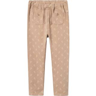 Lil Atelier Nougat Blomstret Sweatpants