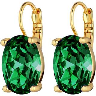 DYRBERG/KERN CHANTAL ØRERING 430079 (Gold, Green, ONESIZE)